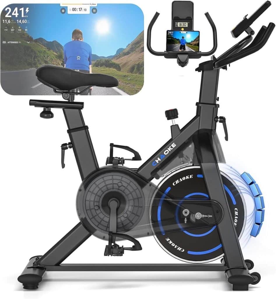 Test : vélo d'appartement CHAOKE, silencieux et magnétique pour cardio