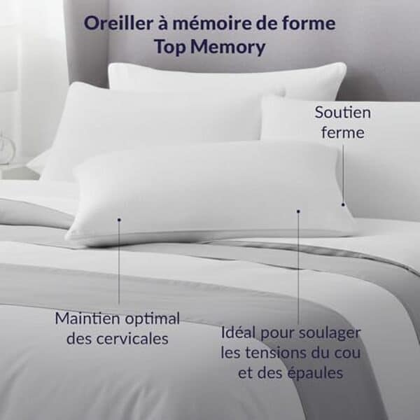 Découvrez notre test complet de l'oreiller DODO mémoire de forme 60x60 cm : confort cervical, qualité et performance pour un sommeil réparateur.