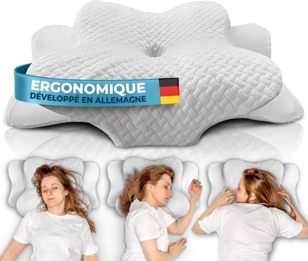 Test de l'oreiller ergonomique Glückstoff® : confort optimal pour cervicales