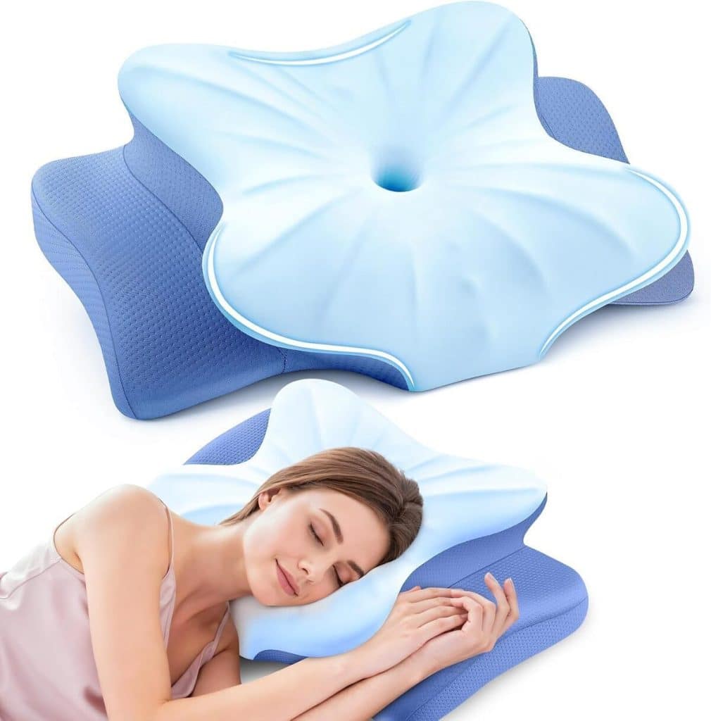 Test de l'oreiller ergonomique Subtail en mousse à mémoire de forme