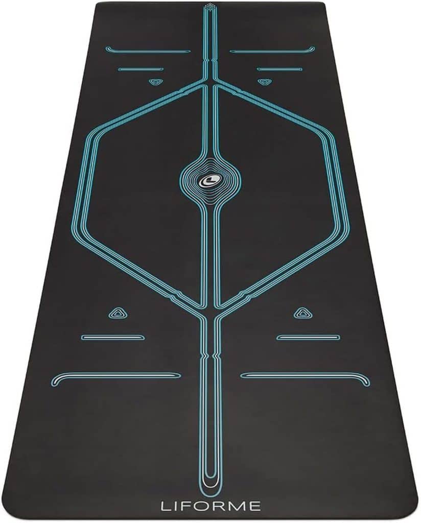 Test : tapis de yoga Liforme XL avec système d'alignement et sac inclus